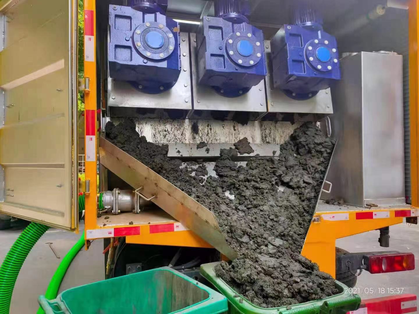 五河化粪池清掏城市维护站-泥浆净化干湿分离处理